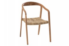 ARMCHAIR SLIM TEAK - CHAIRS, STOOLS